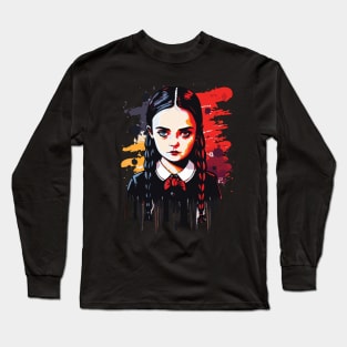 Wednesday Addams 4 Long Sleeve T-Shirt